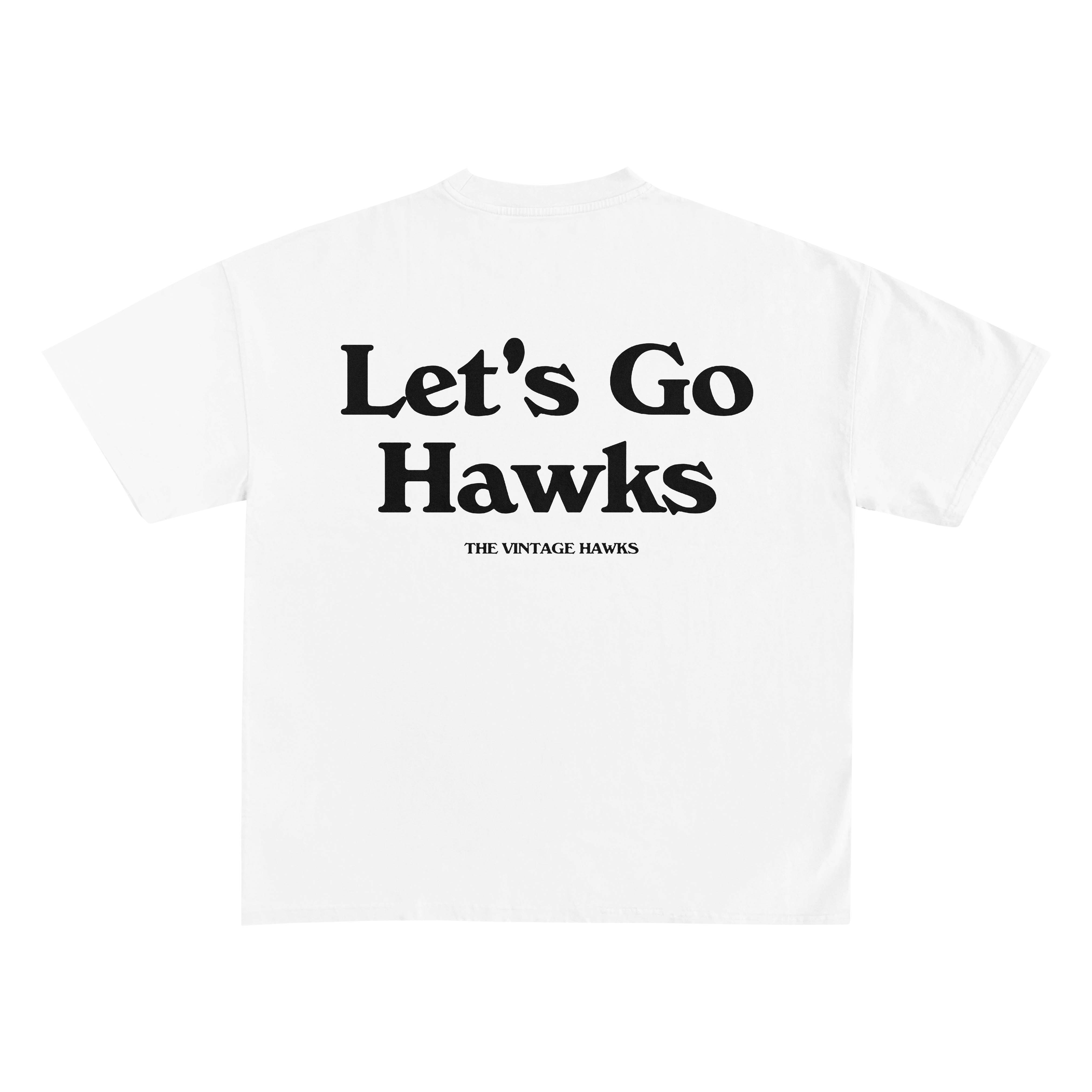 Let's Go Hawks T-Shirt - Black
