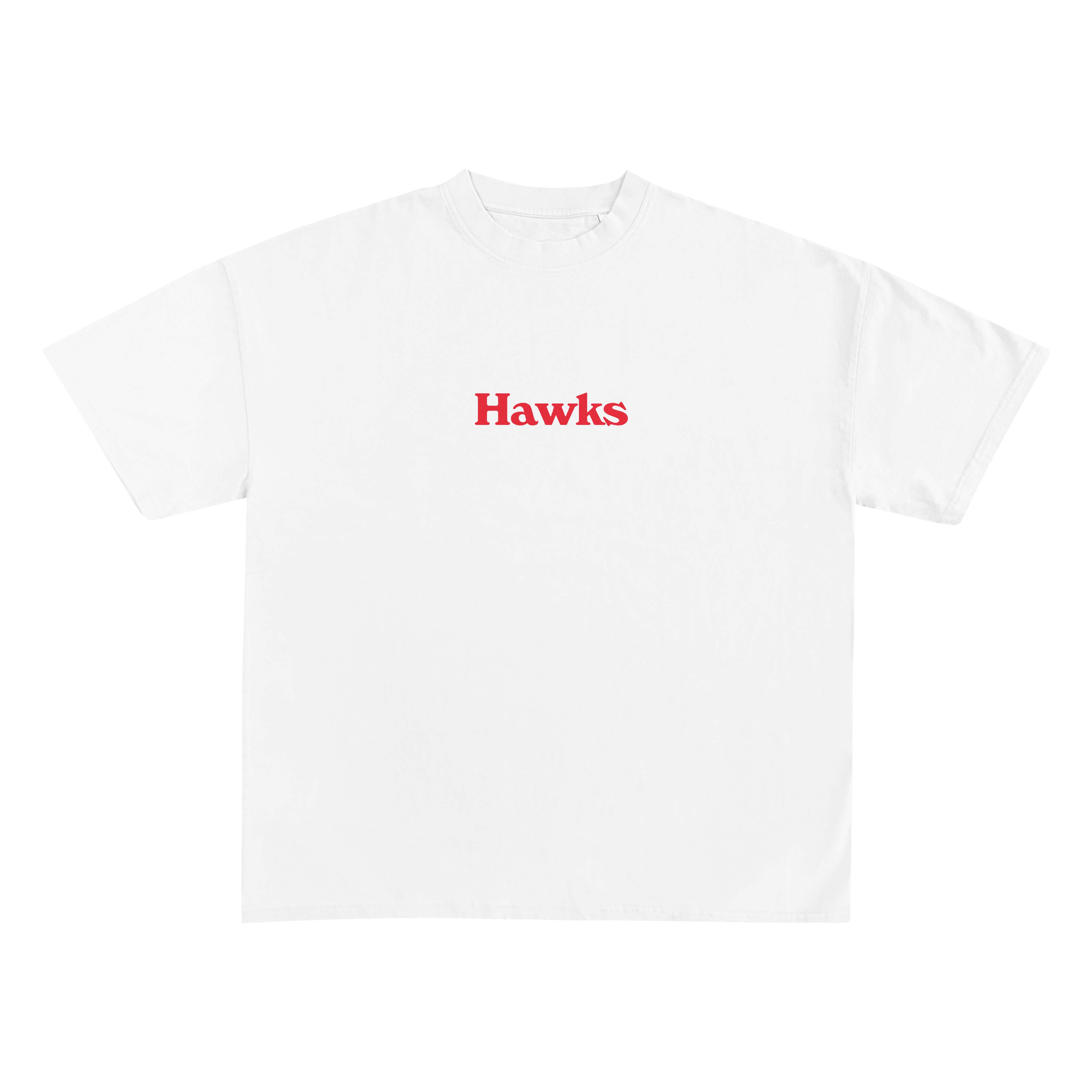 Let's Go Hawks T-Shirt - Red