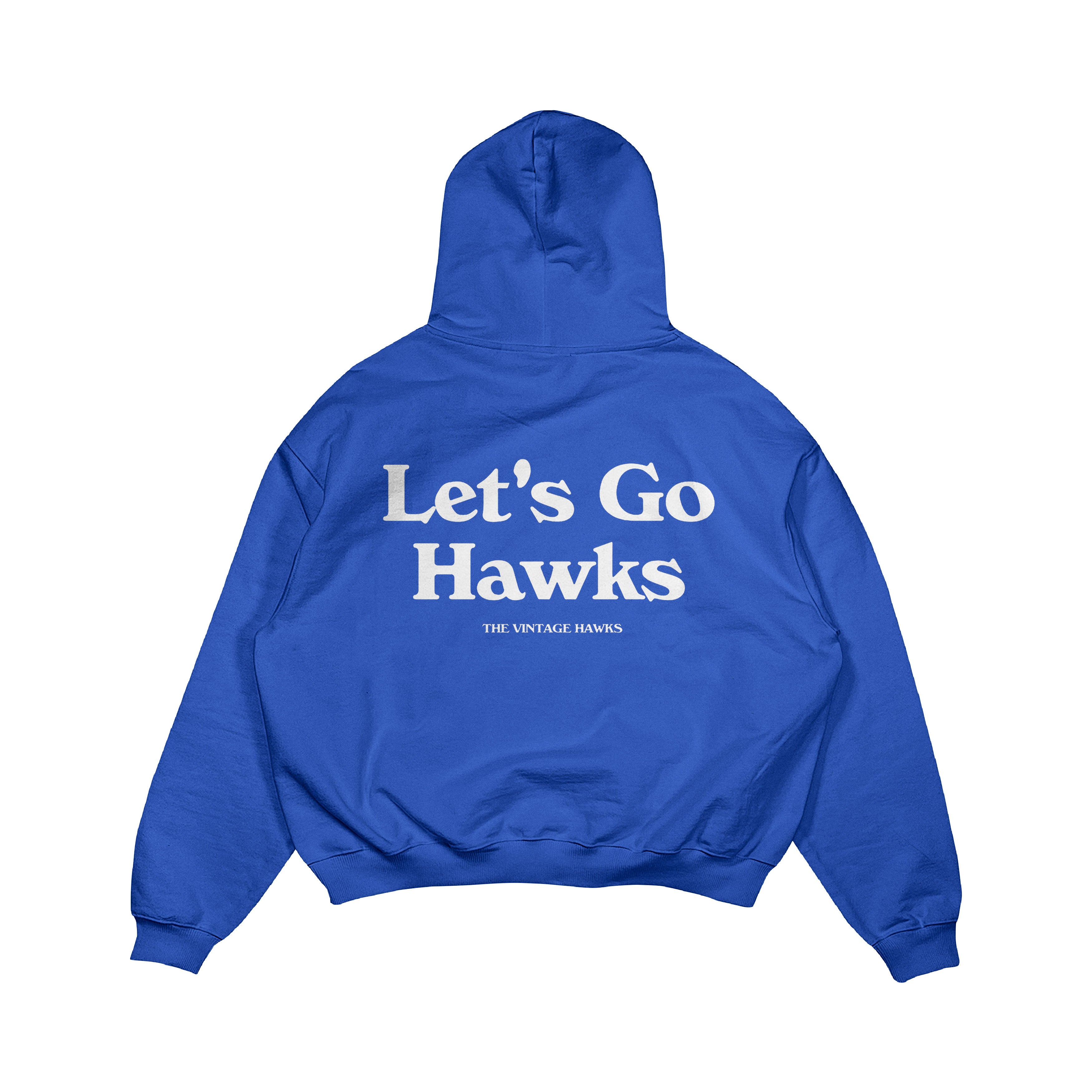 Let's Go Hawks Hoodie - Blue