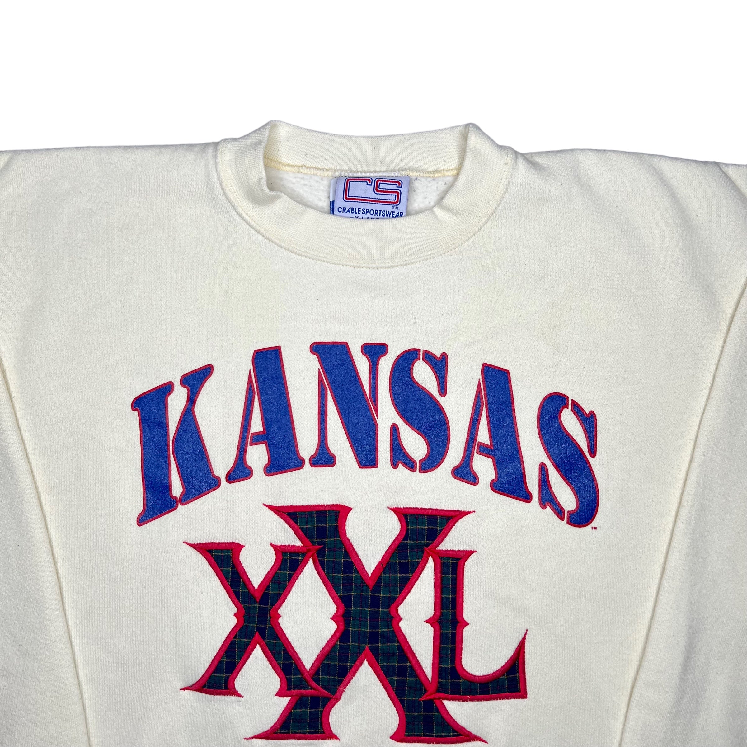 Vintage 1992 KU Sweatshirt - (L)