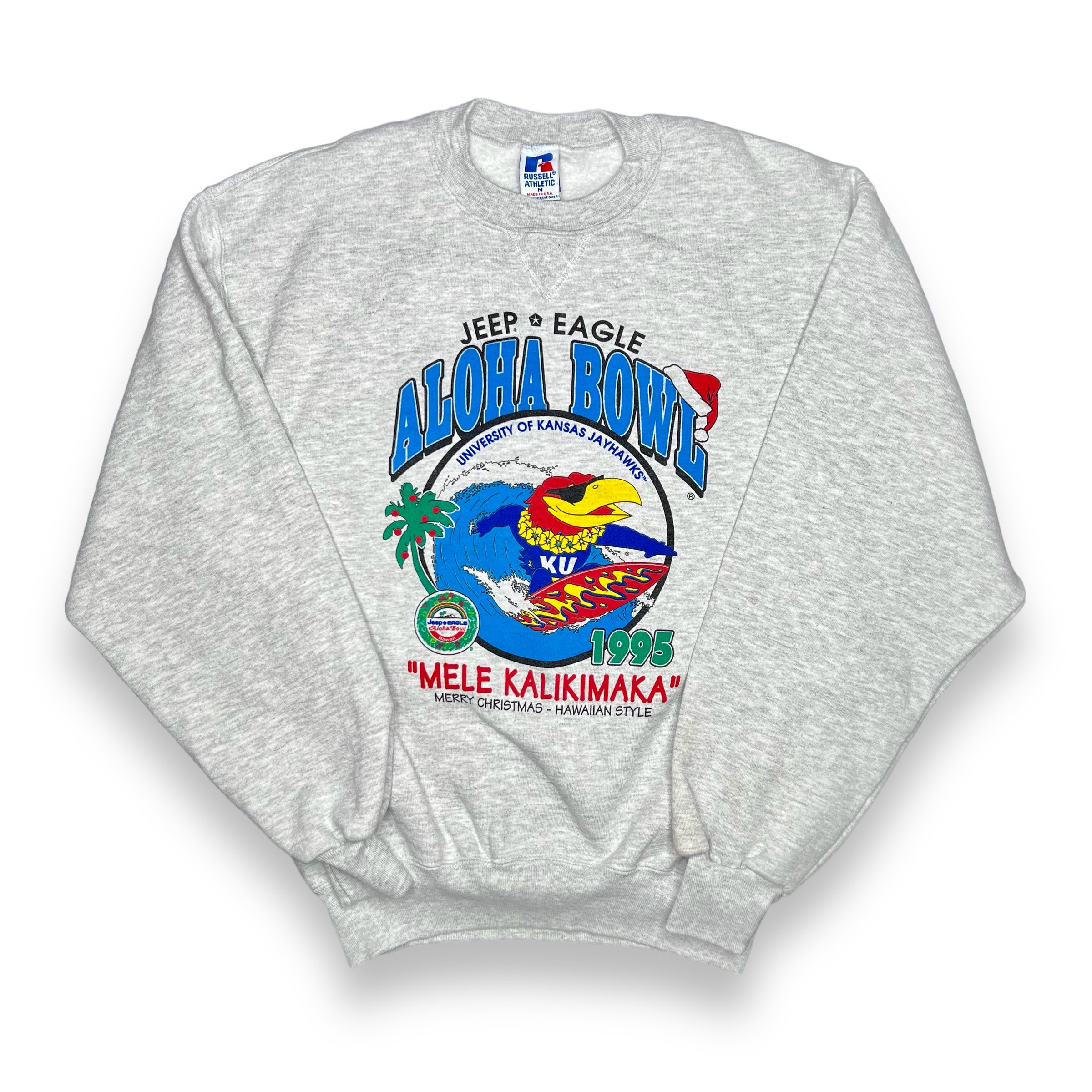 Vintage 1995 KU Sweatshirt  - (S)